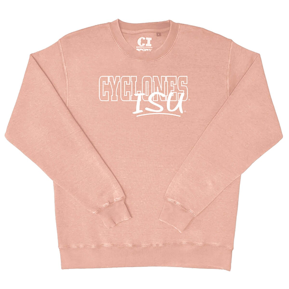 CI Sport Iowa State Cyclones Peach Crewneck Sweatshirt vendor image